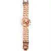 Lady Elegant Style Uniquebraceletdouble Chain For Geneva Quartz Wrist Watchesluxury Famous Design 4