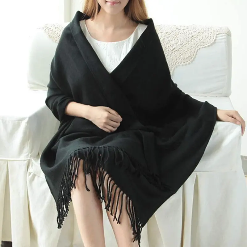 Lady Girlsoft Pashmina Wrap Shawl Scarves Long Scarf Cashmere Wrap 1