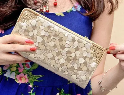 Lady Women Pu Leather Purse Long Purses Women Wallet Clutch Zip Bag Card Holder Best Gift 1