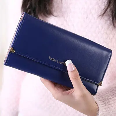Lady Women Purse Long Wallet Card Holder Bags Gift Pu Leather Women Wallets Dollar Price Carteira Feminina Wallet Bags 3