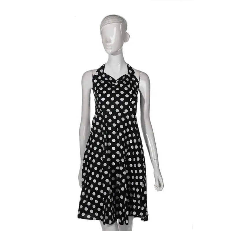 Ladypolka Dot Slim Big Swing Dress Retro Bubble Party Dress 5