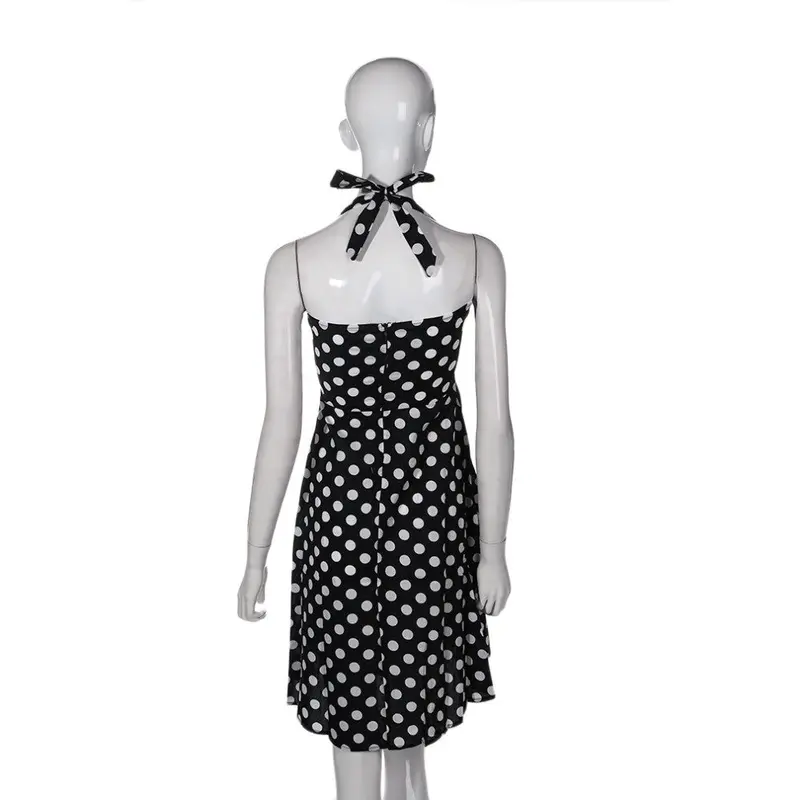 Ladypolka Dot Slim Big Swing Dress Retro Bubble Party Dress 7