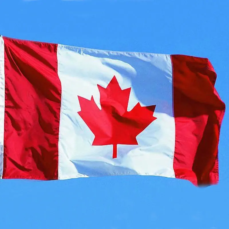 Large 3Ft X 5Ft Canadian Flag Polyester Canada Maple Leaf Banner Outdoor Indoor 48118 1