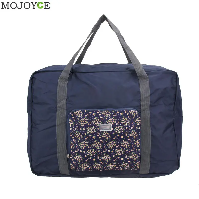 Large Capacity Treval Bag Foldable Waterproof Luggage Duffle Bag Floral Printing Handbag Organizer Tote Bolso Bolsa Feminina 3