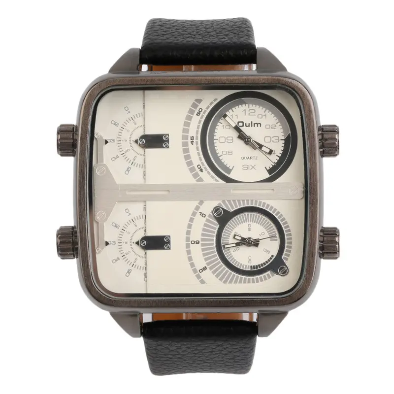 Large Dial Watchesuniqeu Designer Watches Quality Japan Military Quartz Wristwatches Imported Rectangular Watch 3