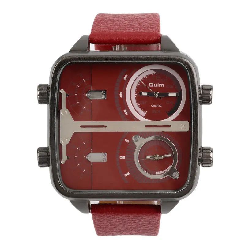 Large Dial Watchesuniqeu Designer Watches Quality Japan Military Quartz Wristwatches Imported Rectangular Watch 4