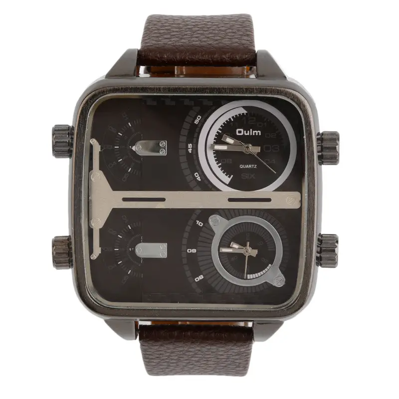 Large Dial Watchesuniqeu Designer Watches Quality Japan Military Quartz Wristwatches Imported Rectangular Watch 5