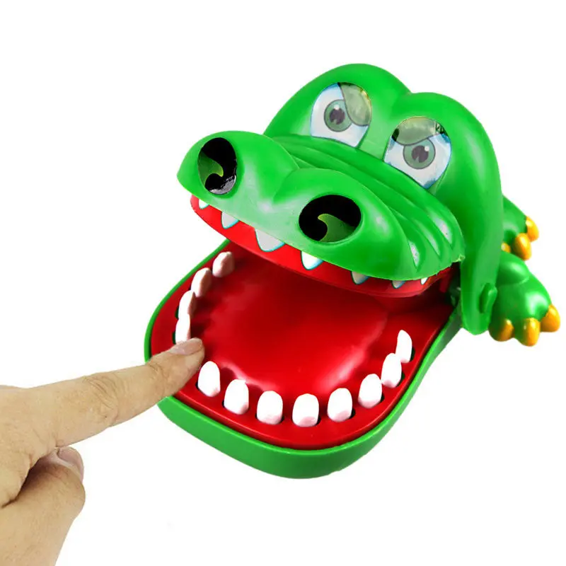 Large Fun Toys Trick Crocodile Dentist Toy Bite Finger Game Funny Novetly Crocodile Toy For Children Kids Gift 1