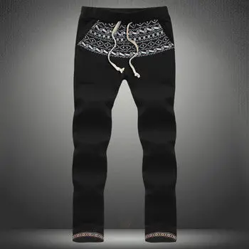 Large Size Design Casual Pencil Pantstrousers Joggers Pants4 Color 1