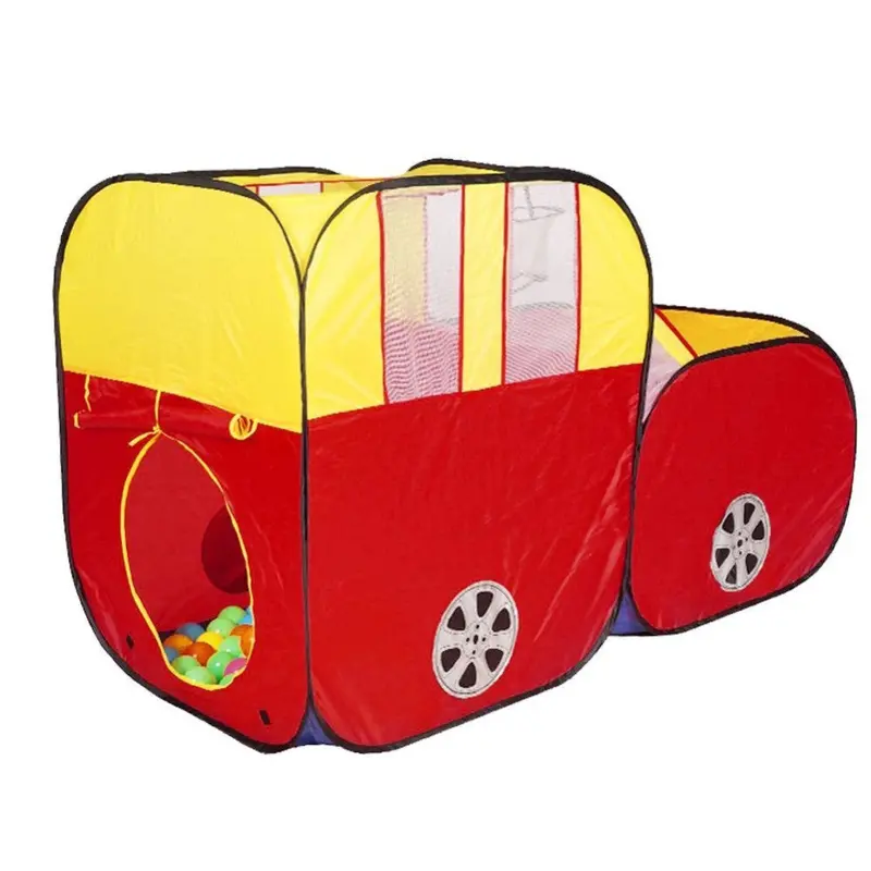 Large Sports Car Kids Tent Play House Play Hut Children Ocean Balls Pit Pool Indoor Outdoor Garden Playhouse Kids Play Tent 1