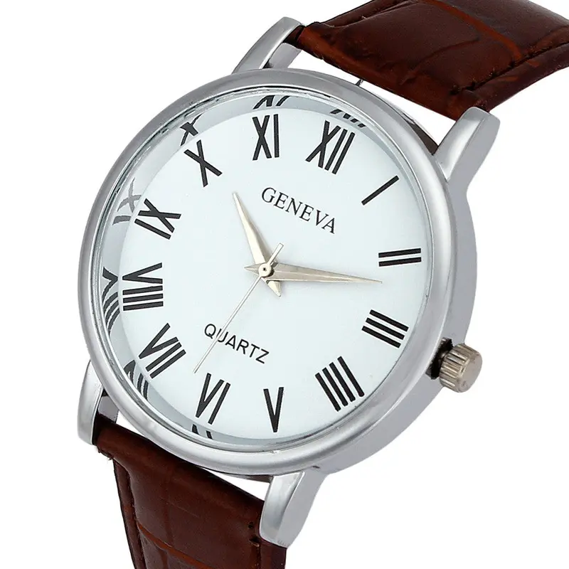 Latest Style Top Watches Men Women Casual Business Quartz Clock Leather Strap Sport Men's Watch Relogio Reloj 1