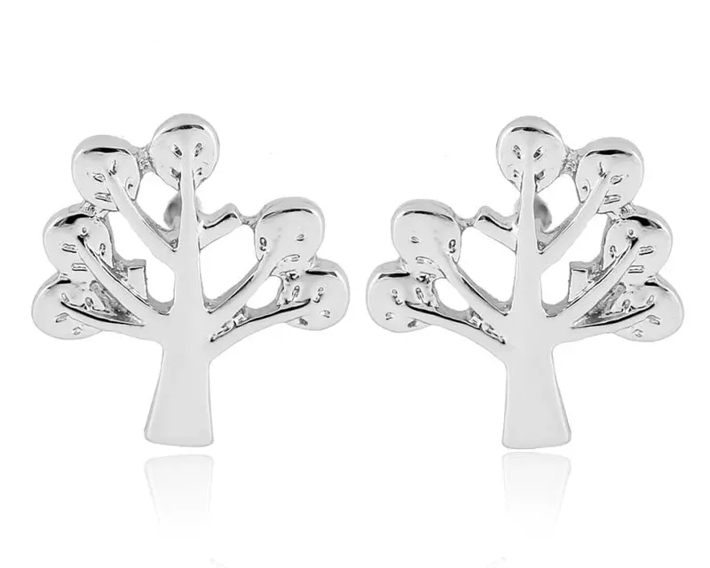 Leaf Earrings Classic Gold Plated Earrings Leaf Party Gift 10Pcs-S106 3