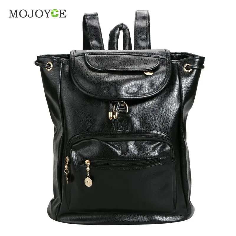 Leather Backpack Women England Vintage School Bags For Teenagers Backpack Men Bolsa Feminina Satchel Rucksack Mochila Feminina 1