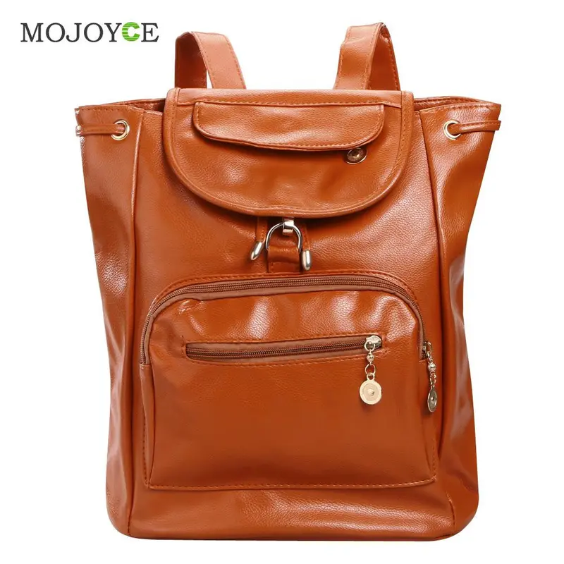 Leather Backpack Women England Vintage School Bags For Teenagers Backpack Men Bolsa Feminina Satchel Rucksack Mochila Feminina 3
