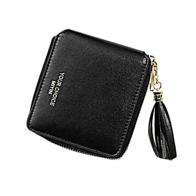Leather Wallet Women Wallet Men Purse Clutch Small Wallet Short Money Bag Purse Card Holder 1