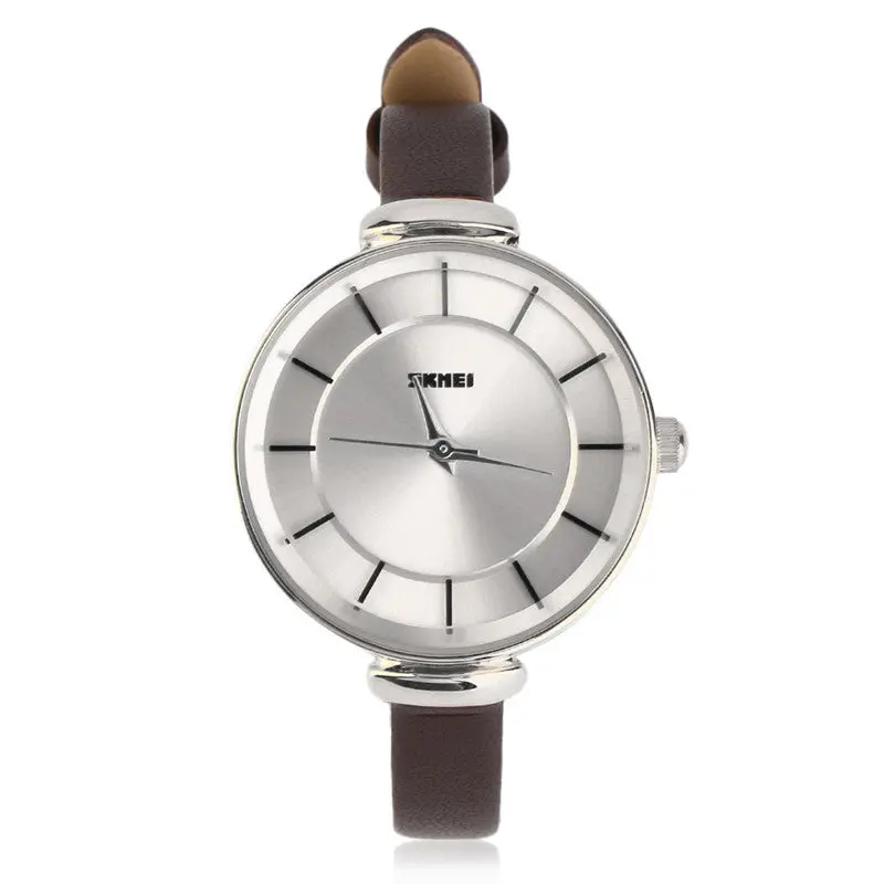 Leather Watchbandwatch Waterproof Gold Quartz Wristwatches Relogio Feminino 9