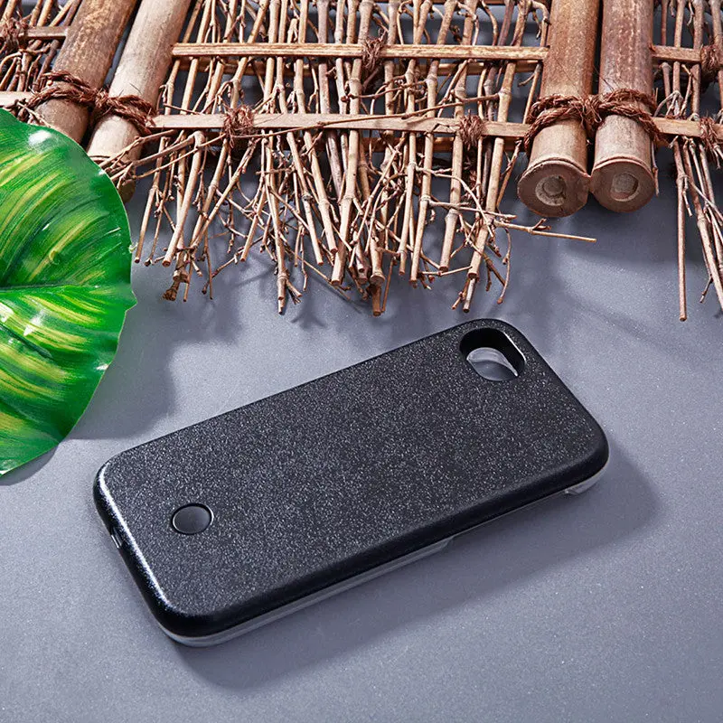 Led Light Up Glowing Phone Case Cover For Iphone 5 Se 6 6S 7 Plus Selfie Luminous Cases For Samsung S6 S7 Edge Plus Covers 14