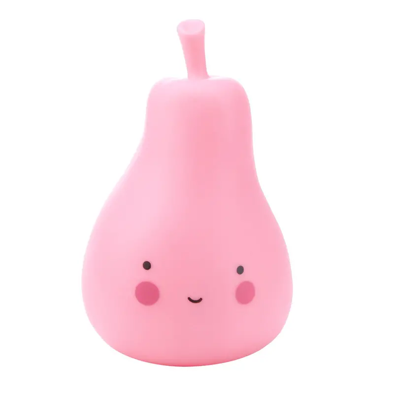Led Light Up Toys Baby Bedroom Night Light Pears Sleep Led Table Lamp Bulb Night Light For Kids Feeding Lamp Night Lamp 1