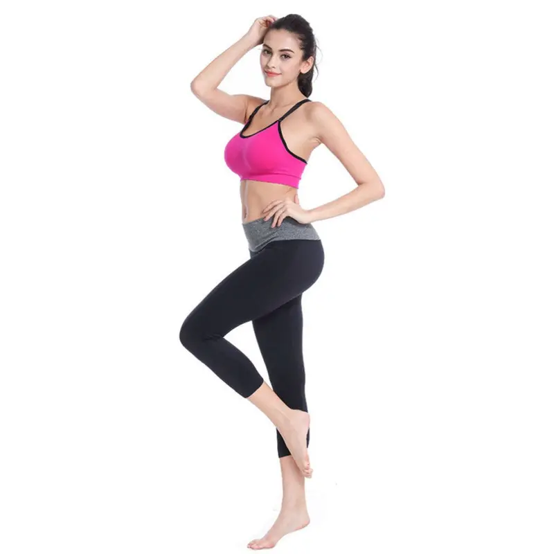 Legging Yoga Pantscompression Tights Sports Leggings Running Calf Length Pants Jogging Trousers Pants Style 6