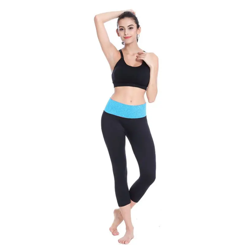 Legging Yoga Pantscompression Tights Sports Leggings Running Calf Length Pants Jogging Trousers Pants Style 8