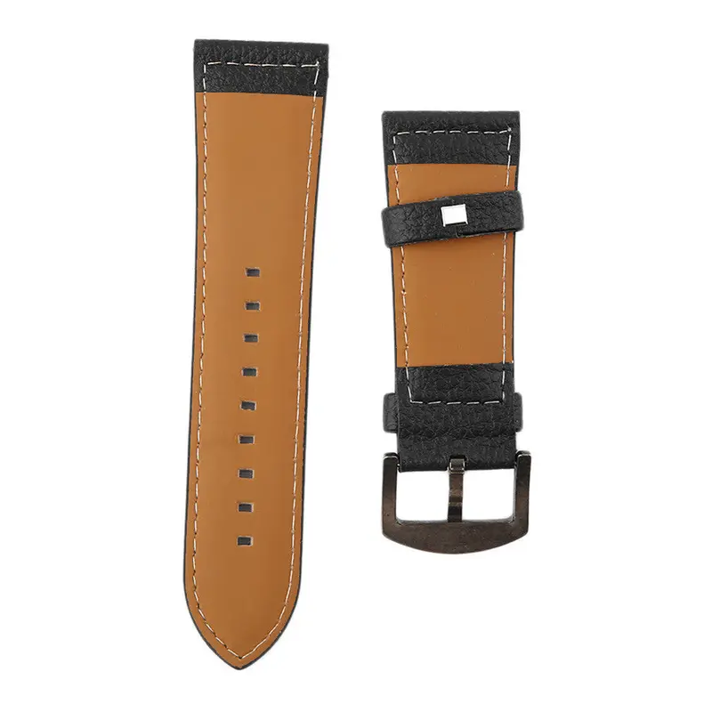 Leisure Business Leather Material Watches Belts Band Strap Stylish Style Wrists Watches 4