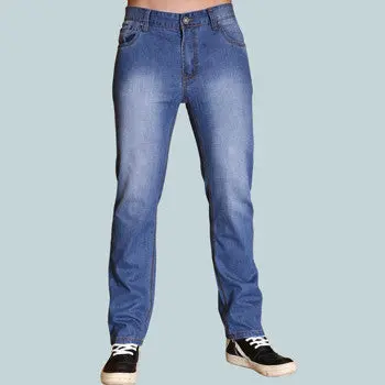 Leisure True Jeansmid Waistfamous Straight Denim Long Trousers Business Designer Jeans Casual Jeans Pant 1