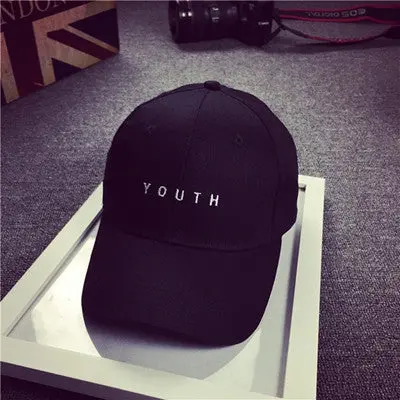 Letter Youth Printed Cap Hat Duck Boot 100% Strapback Snapback Cap Gorras For Women Men 1