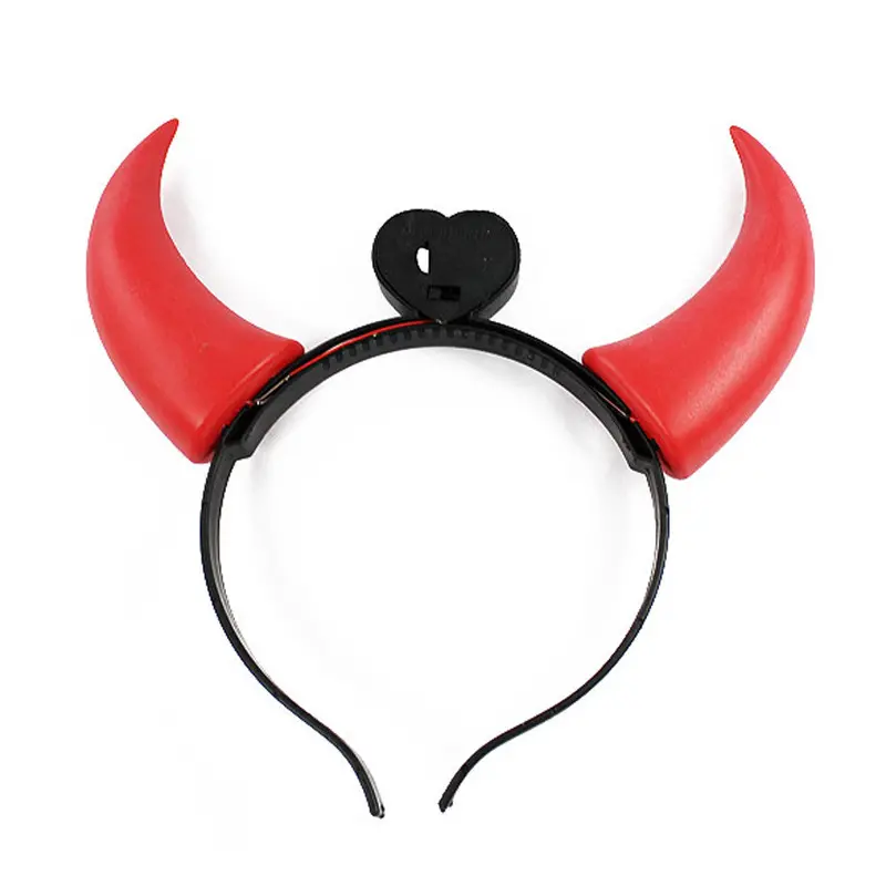 Lighting Up Toys Halloween Costumes Devil Horns Led Flash Light For Party 1