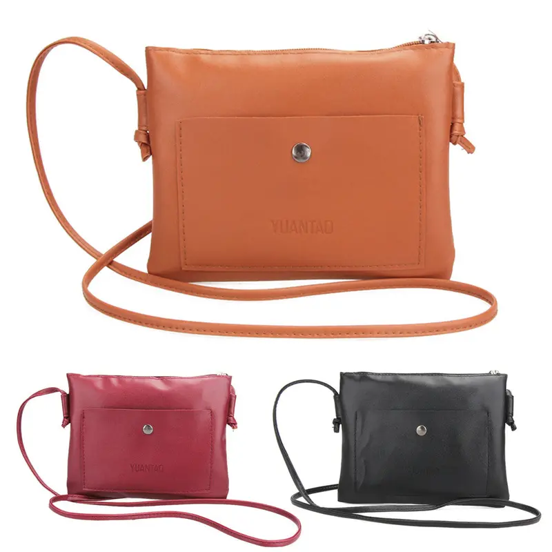 Lightweight Women Leather Handbag Fashion Small Pu Leather Women Bag Satchel Cross Body Shoulder Bag Women Messenger Bags Bolsa 2