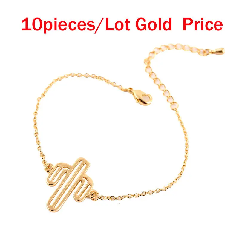 Link Chain Cactus Bracelet Bracelets Party Gift 10Pcs30pcs-B038 1