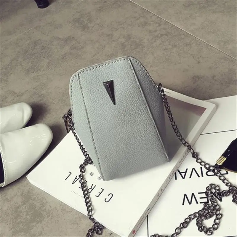 Litchi Leather Hbag Women Shoulder Bags Crossbody Women's Hbags Messenger Bags Large Tote Ladies Purse Bag 2