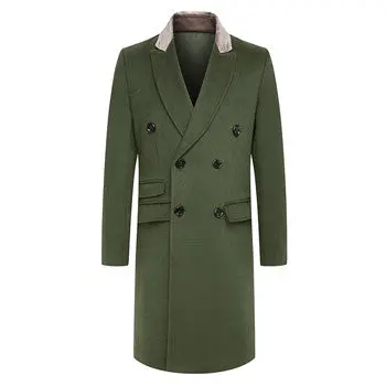 Long Parka Overcoats Coat Nylon Jackets Jaqueta Masculina Casual Slim Fit Large Sizejackets Coats 1