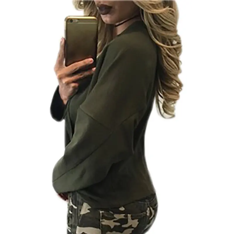 Long Sleeve Blouses Shirt Femme Bandage Tops Women Deep V-Neck Shirts Casual Bandage Shirts Plus Size Gv430 6