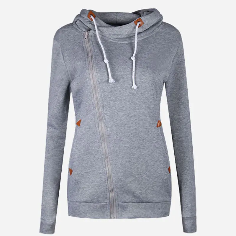 Long Sleeve Hoody 8 Colors Slim Hoodies And Women Solid Coat Sweatshirt With Hooded X0246 11