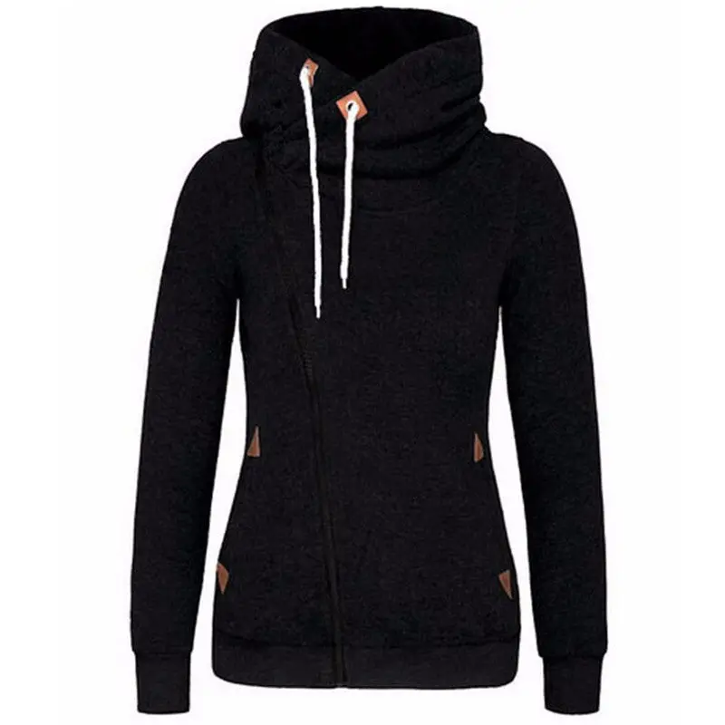 Long Sleeve Hoody 8 Colors Slim Hoodies And Women Solid Coat Sweatshirt With Hooded X0246 14