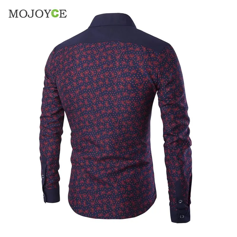 Long Sleeve Slim Fit Dress Shirt Men Shirt Mens Clothing New Casual Formal Luxury Men Shirts Brand Clothing Camisas 7