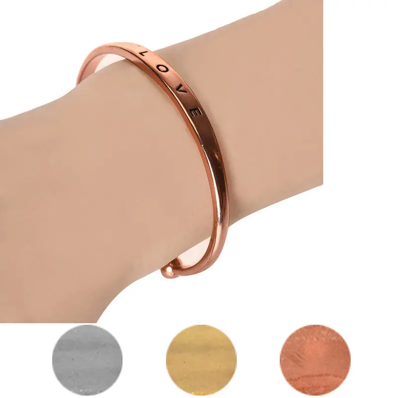 Love Bracelet Jewelry Bangle Crystal Bracelet For Women Long Bracelets& Bangles Braclet Jewelry Gold 3