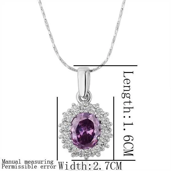 Lovely 18K Gold Plated Necklace Women Flower Jewels Collier Plastron Personalized 1