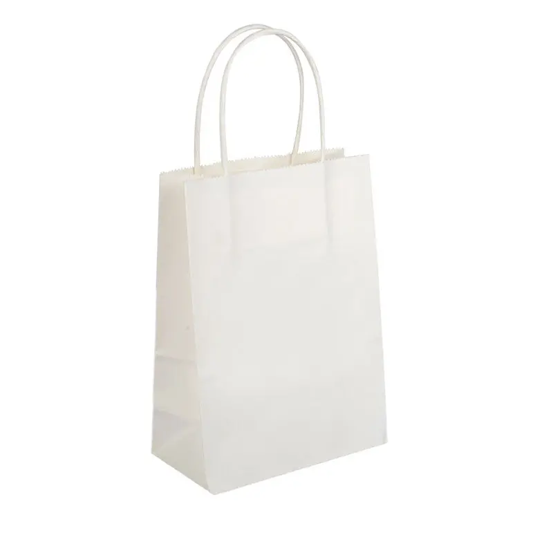 Lovely Colors Party Bags Kraft Paper Gift Bag With Handles Recyclable Loot Bag 80695 3