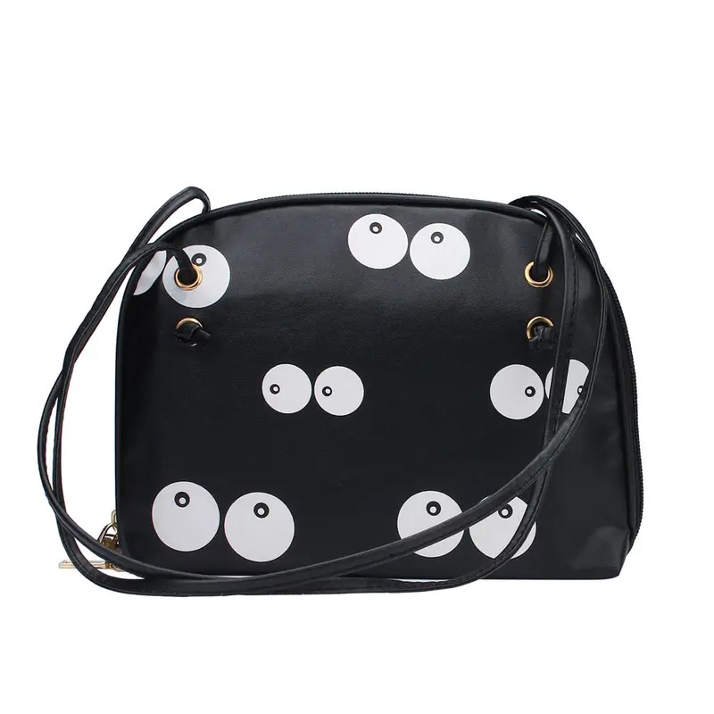 Lovely Design Bags Women Eye Faux Leather Satchel Shoulder Bag Messenger Tote Crossbody Bags Handbag 1