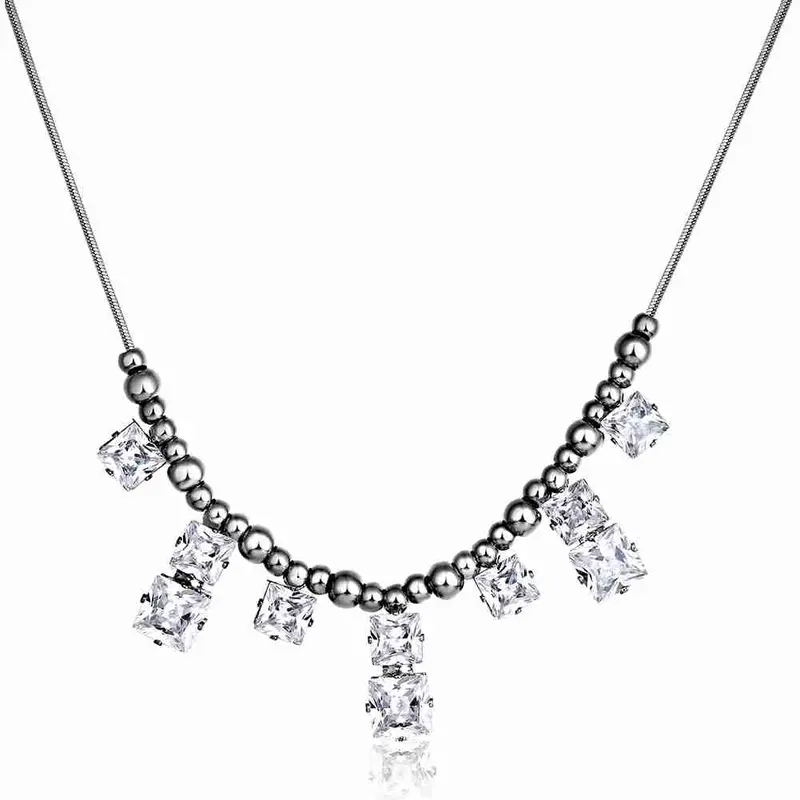 Lovely Necklace Long Hanging Beads Kolye Gift For Her327 2