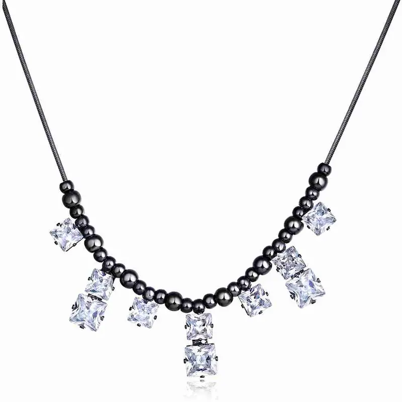 Lovely Necklace Long Hanging Beads Kolye Gift For Her327 3