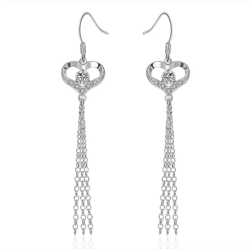 Lovely Silver Earings Jewelry Brincos S In Euros 57 1