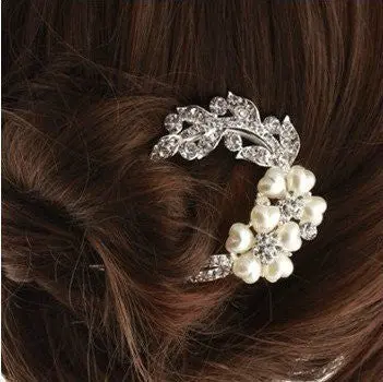 Lovely Vintage Women Headwear Jewelry Crystal Hair Clips Hairpins For Hair Clip Beauty Tools 1