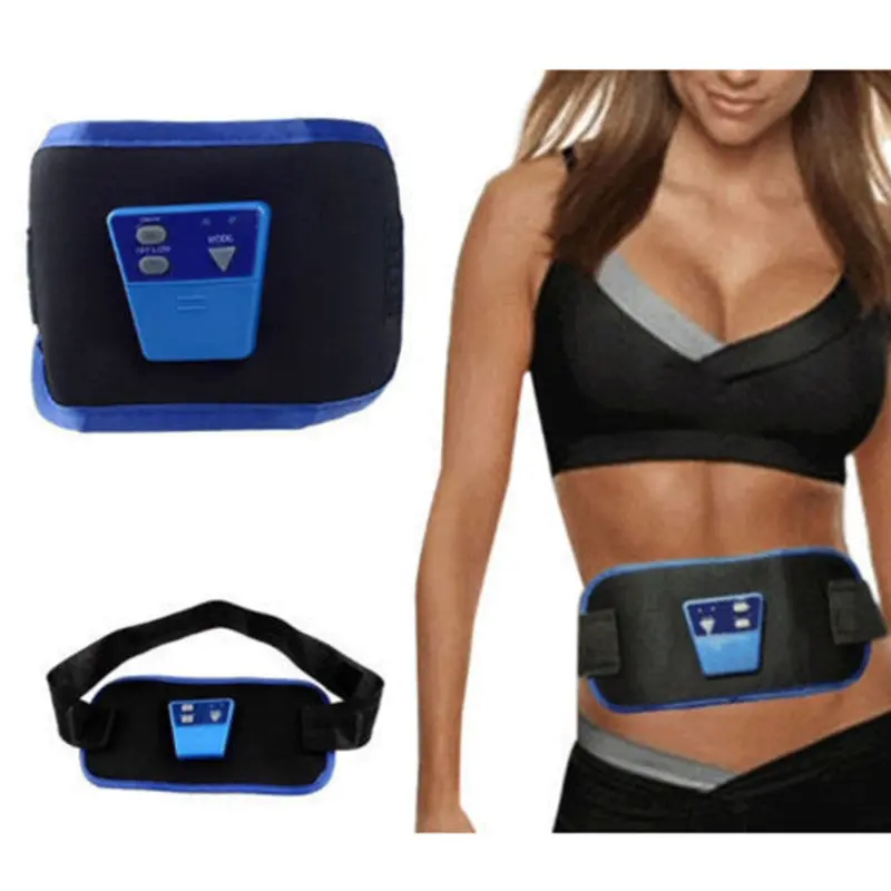 Lowest Price Electronic Body Muscle Arm Leg Waist Abdominal Massage Exercise Toning Belt Slim Fit 1