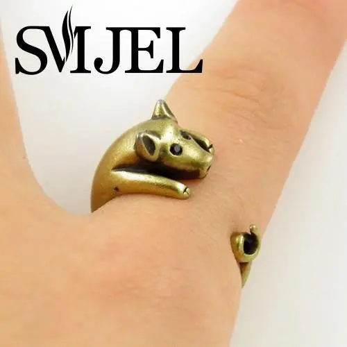 Lucky Pig Animal Ring Fine Jewelry Ladies And Girls R336 2