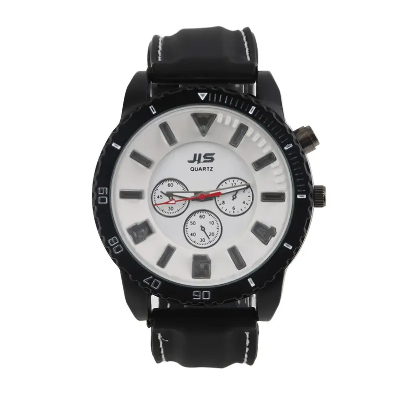 Luminous Quartz Watchpointer With Silicone Strap Waterproof Sports 1