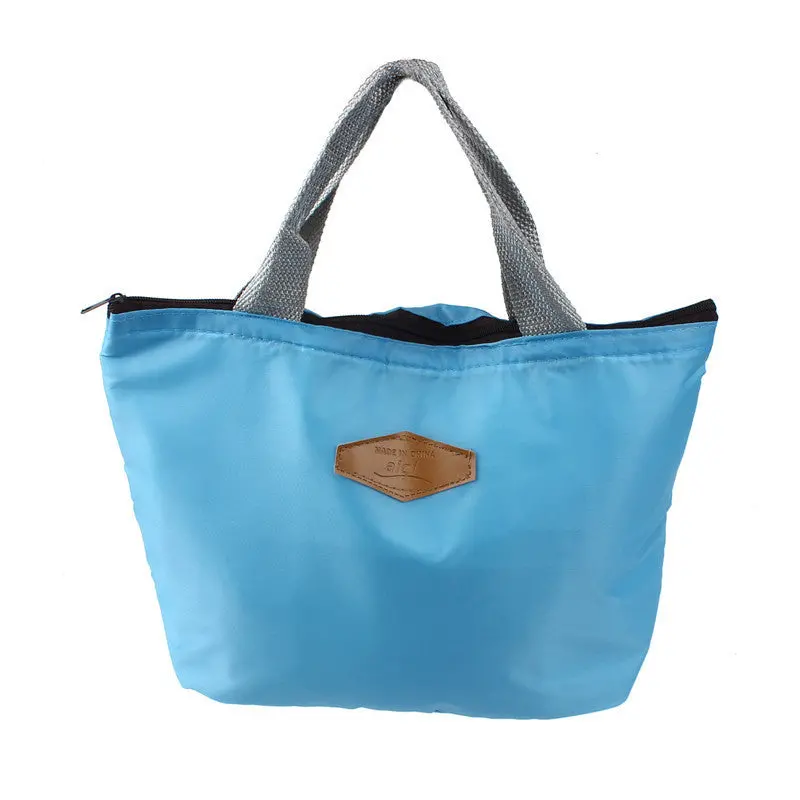 Lunch Bag Waterproof Oxford Fabric Portable Picnic Insulated Food Storage Box Lunch And Bag Smile 4