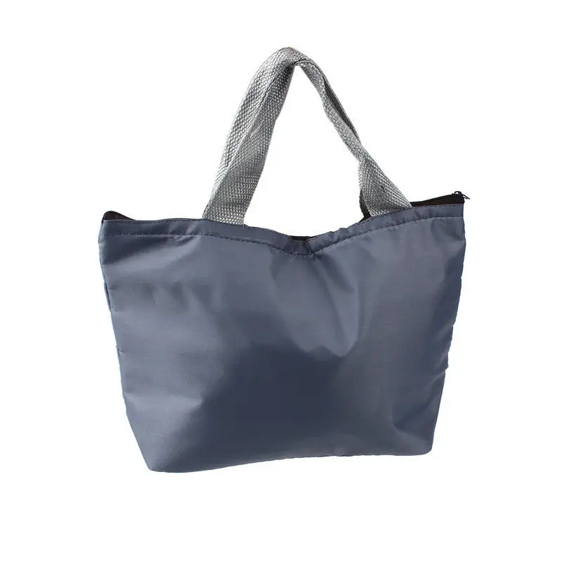 Lunch Bag Waterproof Oxford Fabric Portable Picnic Insulated Food Storage Box Lunch And Bag Smile 5