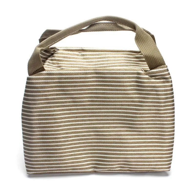 Lunch Bag Women Portable Insulated Thermal Cooler Lunch Box Bag Travel Picnic Lovely And Promotion Smile 5